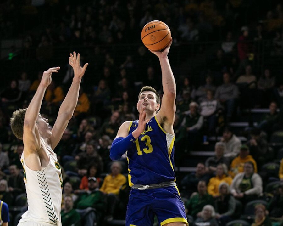 Jackrabbits finish regular season with dominant win over NDSU