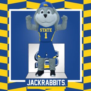 South Dakota State Jackrabbits basketball bobblehead unveiled for March Madness